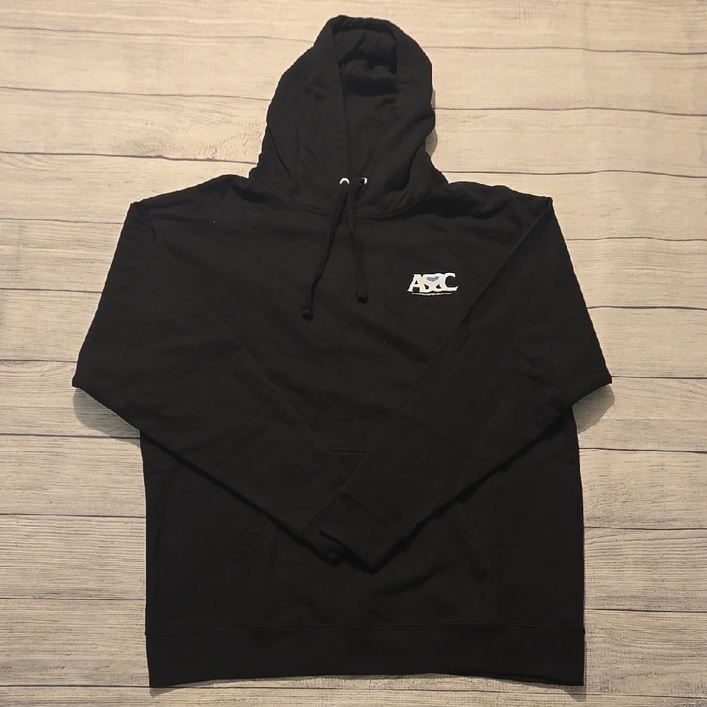 Anti Social Social Club Negative Space Hoodie Black Size XL NWT